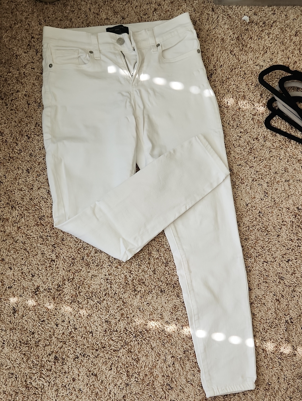 Banana Republic White Skinny Fit Jeans